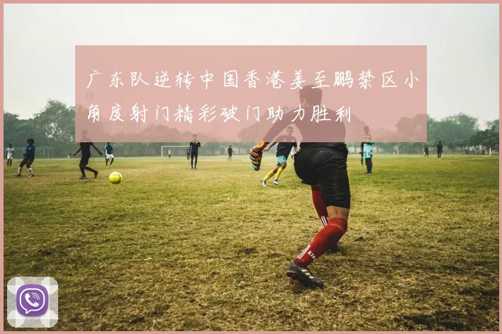 广东队逆转中国香港姜至鹏禁区小角度射门精彩破门助力胜利